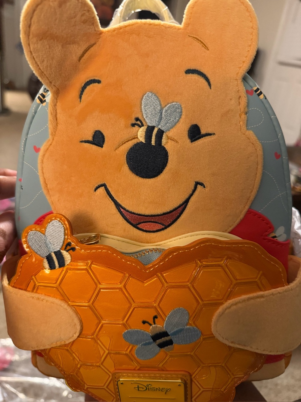 Brand NWT Winnie the Pooh ( honey scented) Loungefly backpack